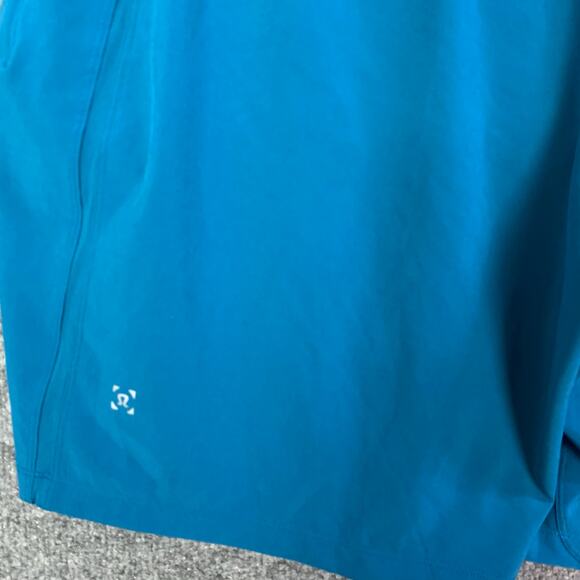 Lululemon Blue Shorts Lined Mens Sz XL Pull On Drawstring - Picture 8 of 9